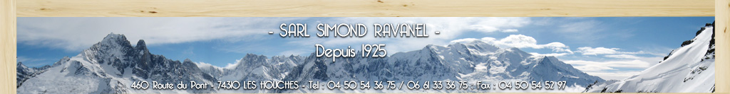 Construction de Chalets &agrave; Chamonix