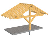 Charpente - Couverture aux Houches